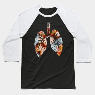 Lungs Baseball T-Shirt